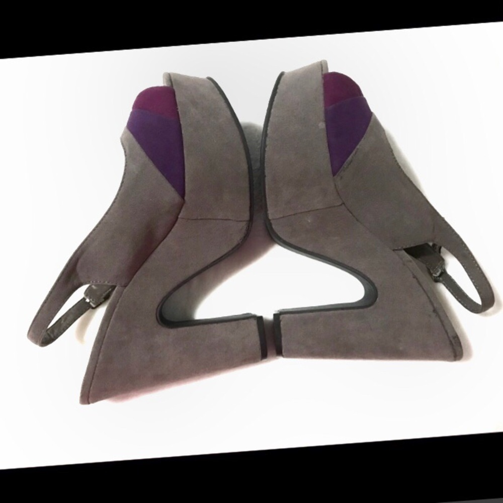 Madden Girl Banor Slingback Platform Peep Toe 8.5